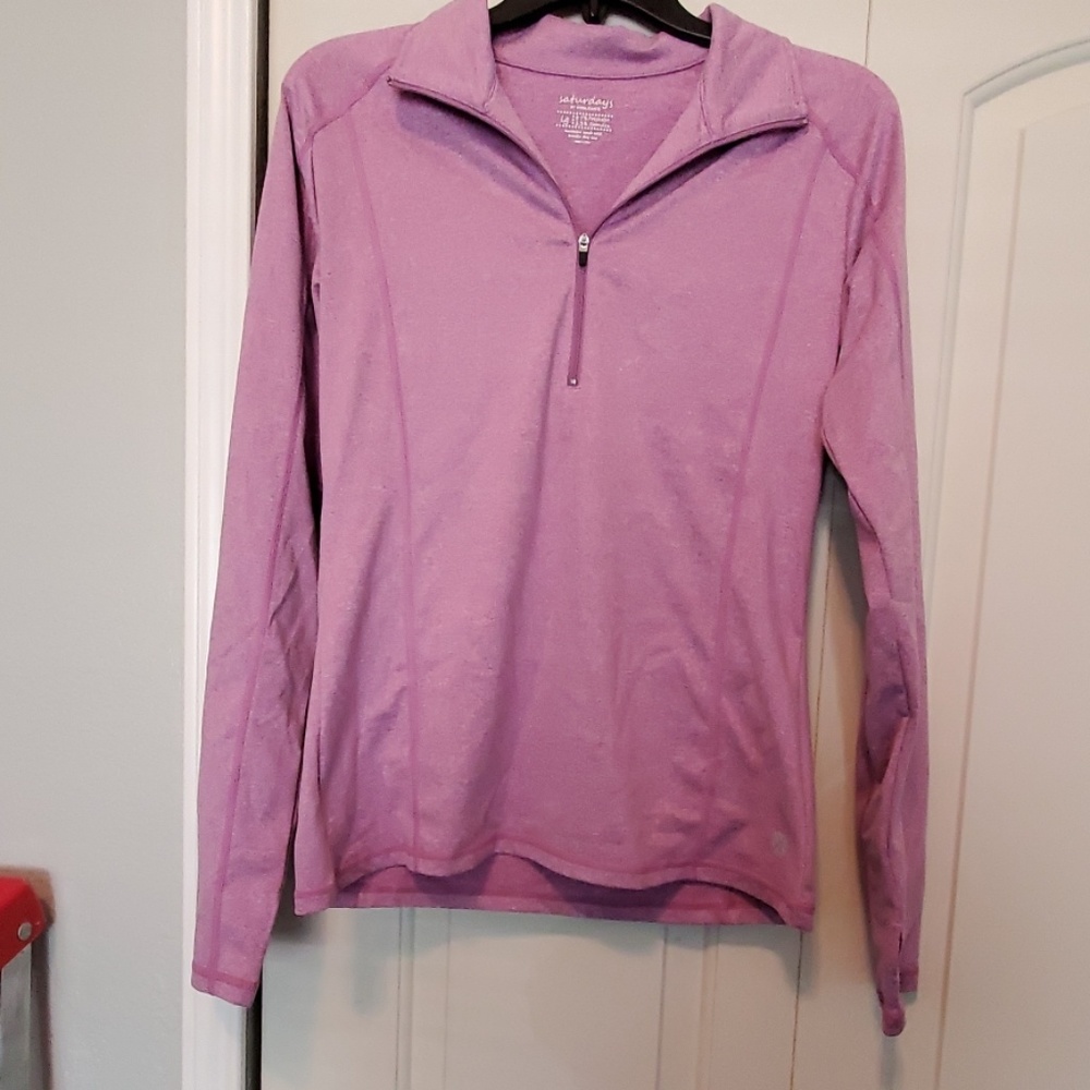 1/4 zip athletic top